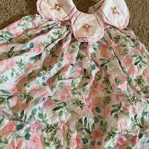 Smocked Easter dress girl 18 month